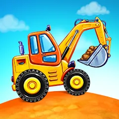 Взлом Truck games - build a house  [МОД Бесконечные монеты] - стабильная версия apk на Андроид