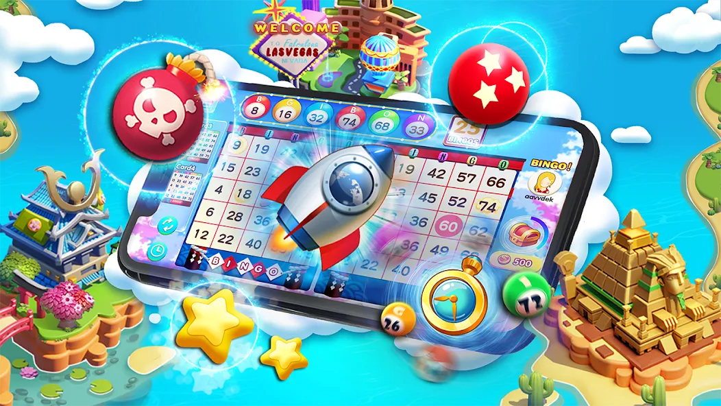 Bingo Lucky: Play Bingo Games (Бинго Лаки)  [МОД Меню] Screenshot 3