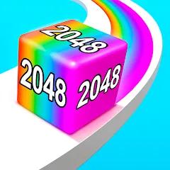 Скачать взлом Jelly Run 2048 (Джелли Ран 2048)  [МОД Все открыто] - последняя версия apk на Андроид