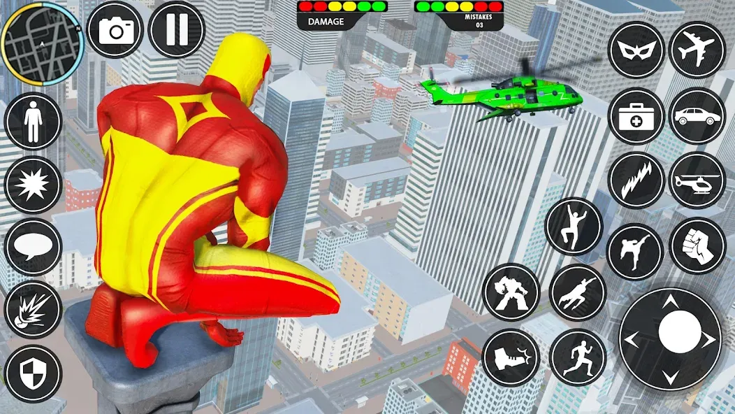 Rope Hero: Speed Hero Games (Роуп Хиро)  [МОД Много денег] Screenshot 5