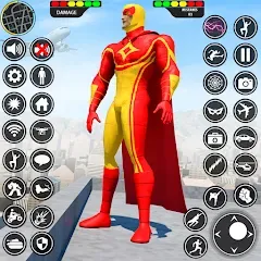 Взломанная Rope Hero: Speed Hero Games (Роуп Хиро)  [МОД Много денег] - полная версия apk на Андроид