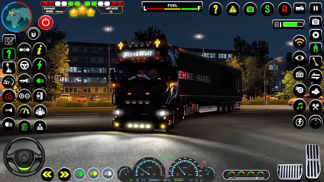 Truck Driving Euro Truck Game  [МОД Много денег] Screenshot 5