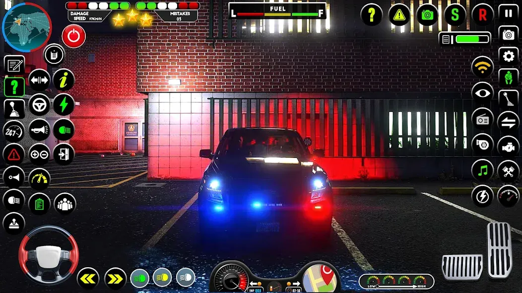 NYPD Police Car Parking Game  [МОД Бесконечные деньги] Screenshot 2