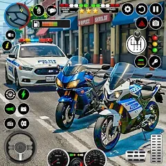 Взломанная NYPD Police Car Parking Game  [МОД Бесконечные деньги] - полная версия apk на Андроид