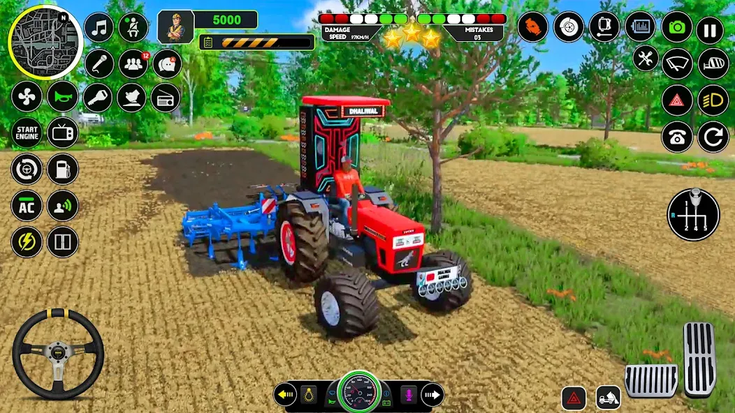 Tractor Driving - Tractor Game  [МОД Бесконечные монеты] Screenshot 5