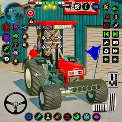 Скачать взлом Tractor Driving - Tractor Game  [МОД Бесконечные монеты] - последняя версия apk на Андроид