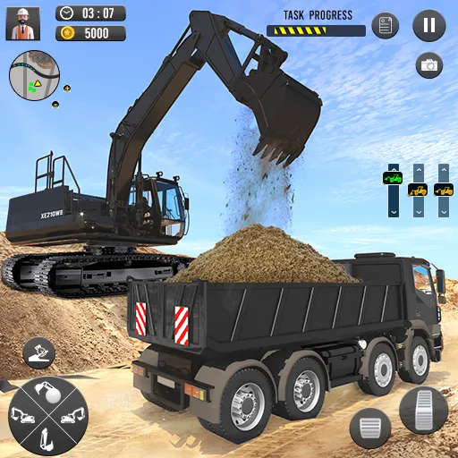 Builder City Construction Game (ткман Городское Строительство)  [МОД Много денег] Screenshot 1