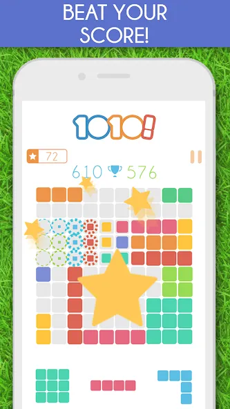 1010! Block Puzzle Game  [МОД Много денег] Screenshot 2