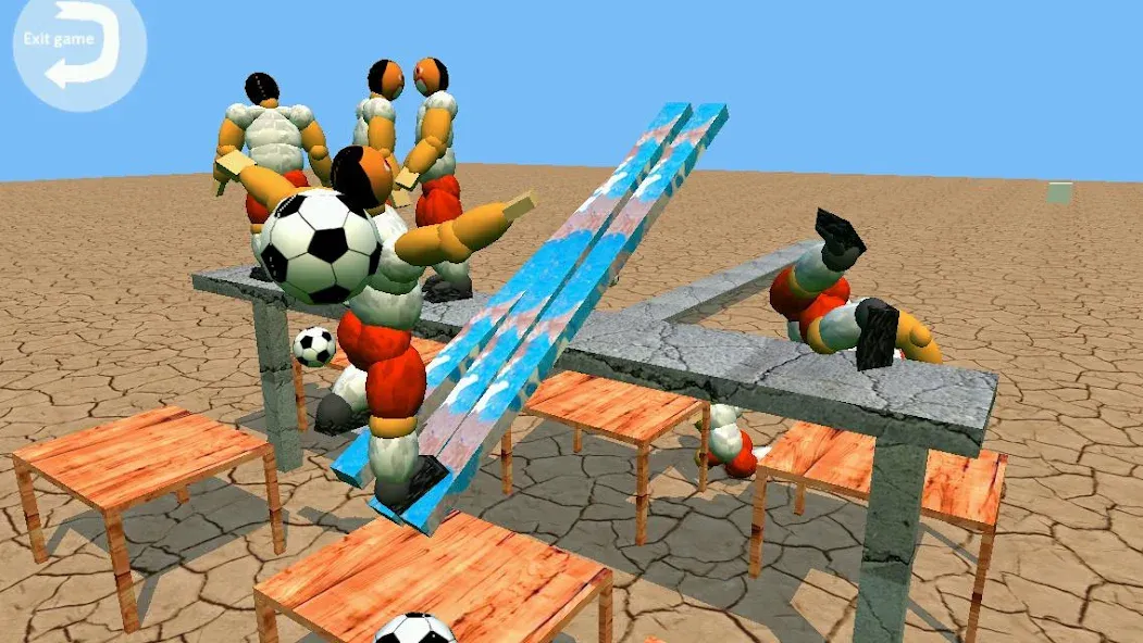 Goofball Goals Soccer Game 3D (Гуфбол Голз Соккер Гейм 3Д)  [МОД Меню] Screenshot 5