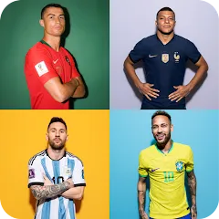 Скачать взлом Guess The Soccer Player Quiz  [МОД Меню] - стабильная версия apk на Андроид