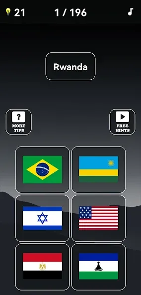 Guess the World Map Quiz  [МОД Много монет] Screenshot 3