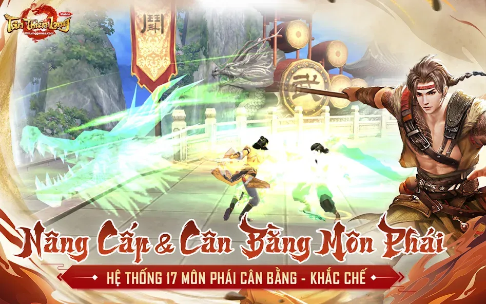 Tân Thiên Long Mobile  [МОД Бесконечные монеты] Screenshot 1