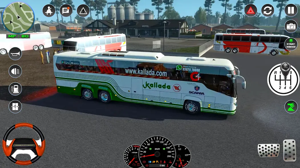 Bus Simulator 2023 - City Bus  [МОД Unlimited Money] Screenshot 5