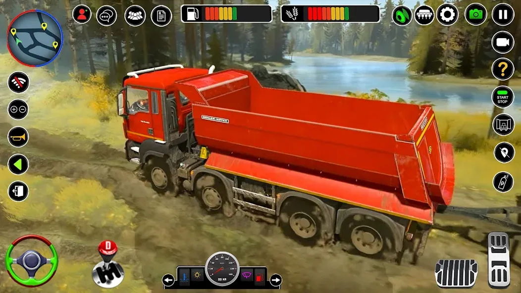 Offroad Mud Truck Simulator 3D  [МОД Mega Pack] Screenshot 4