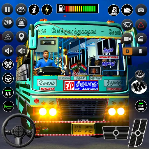 Real Passenger Bus Driving Sim  [МОД Много денег] Screenshot 1