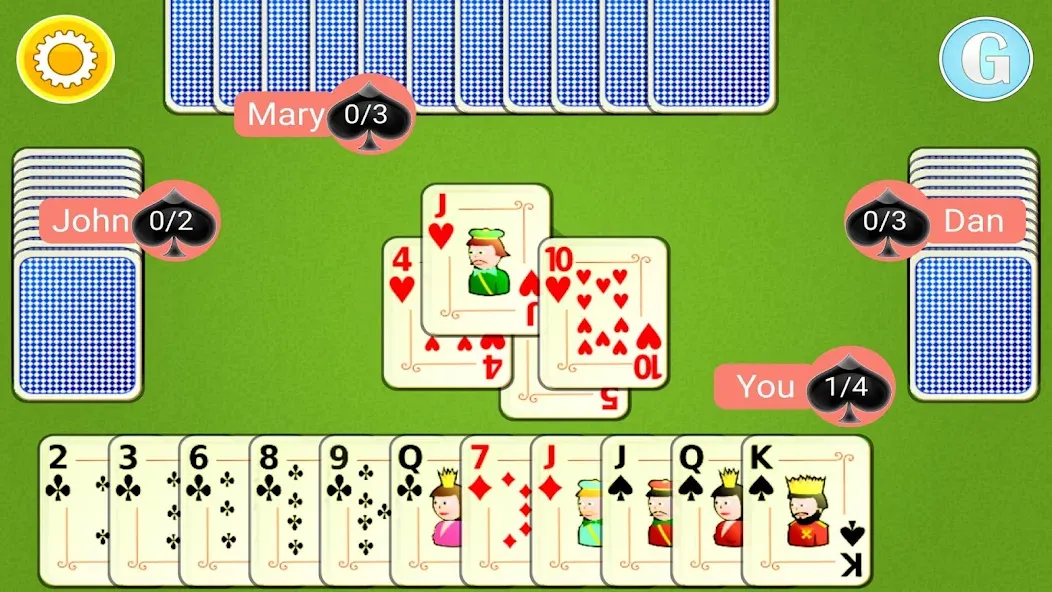 Spades Mobile  [МОД Mega Pack] Screenshot 5