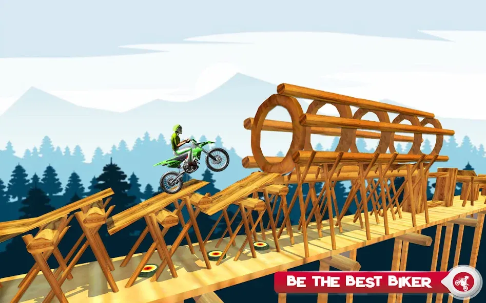 Motor Bike Stunt Racing Games (Мотор Байк Стант Гонки Игры)  [МОД Бесконечные деньги] Screenshot 5