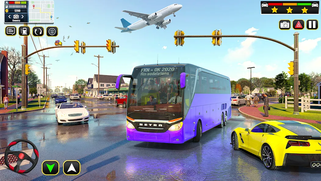 City Bus Simulator Bus Games (Сити Бас Симулятор Бас Игры)  [МОД Меню] Screenshot 2