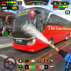 Скачать взлом City Bus Simulator Bus Games (Сити Бас Симулятор Бас Игры)  [МОД Меню] - стабильная версия apk на Андроид