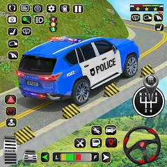 Взлом Police Car Driving School Game (Полицейская школа вождения автомобилей)  [МОД Unlimited Money] - последняя версия apk на Андроид