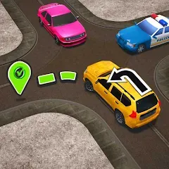 Взломанная Traffic Jam - Car Escape Games (Паркинг Джем 3D)  [МОД Unlimited Money] - стабильная версия apk на Андроид