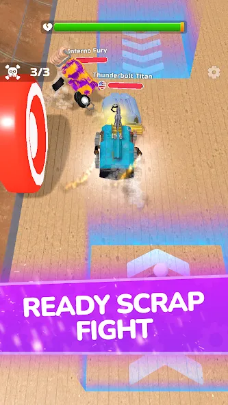 Scrap Robot Fighting (Скрап Робот Файтинг)  [МОД Много монет] Screenshot 3