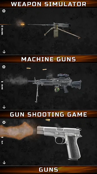 Gun Simulator : Tough Guns  [МОД Много денег] Screenshot 3