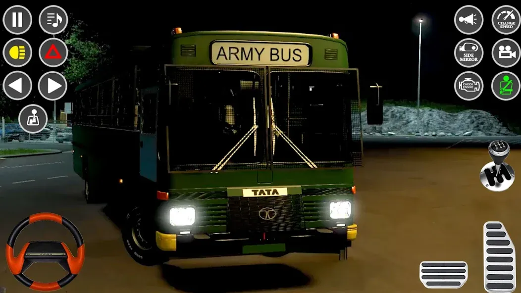 US Military Coach Simulator 3D  [МОД Mega Pack] Screenshot 1