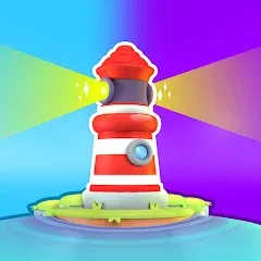 Взломанная Lighthouse Island (Лайтхаус айленд)  [МОД Меню] - последняя версия apk на Андроид