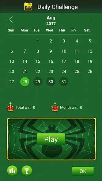 Spider Solitaire  [МОД Бесконечные монеты] Screenshot 2