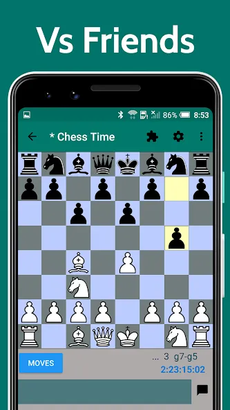 Chess Time - Multiplayer Chess (Чесс Тайм)  [МОД Unlocked] Screenshot 3