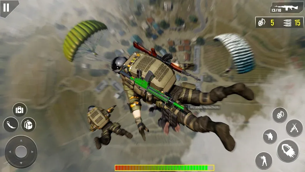 Gun Shooting Games Fps Offline  [МОД Все открыто] Screenshot 4