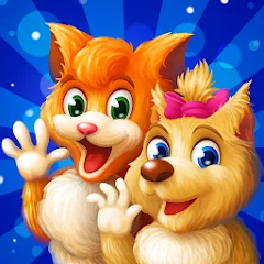 Взлом Cat & Dog Story Adventure Game  [МОД Меню] - стабильная версия apk на Андроид