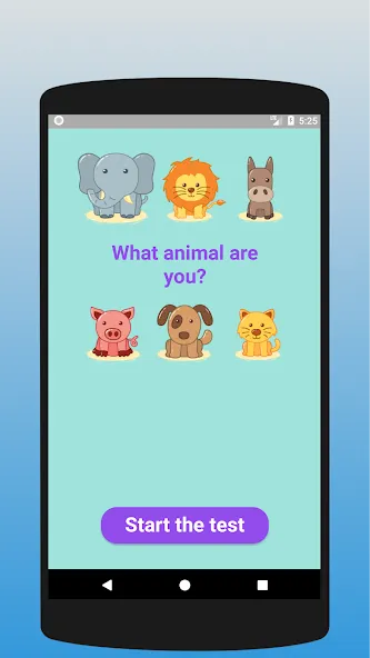 What animal are you? Test  [МОД Много денег] Screenshot 1