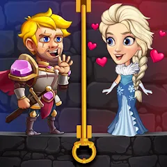 Скачать взлом Mr. Knight: Pin Puzzles  [МОД Все открыто] - последняя версия apk на Андроид