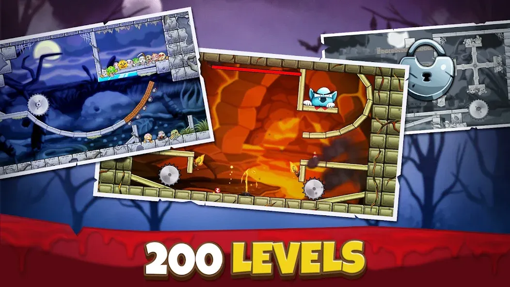 Crush the Monsters：Foul Puzzle  [МОД Mega Pack] Screenshot 4