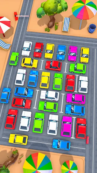 Traffic Jam Puzzle Games 3D  [МОД Бесконечные монеты] Screenshot 2