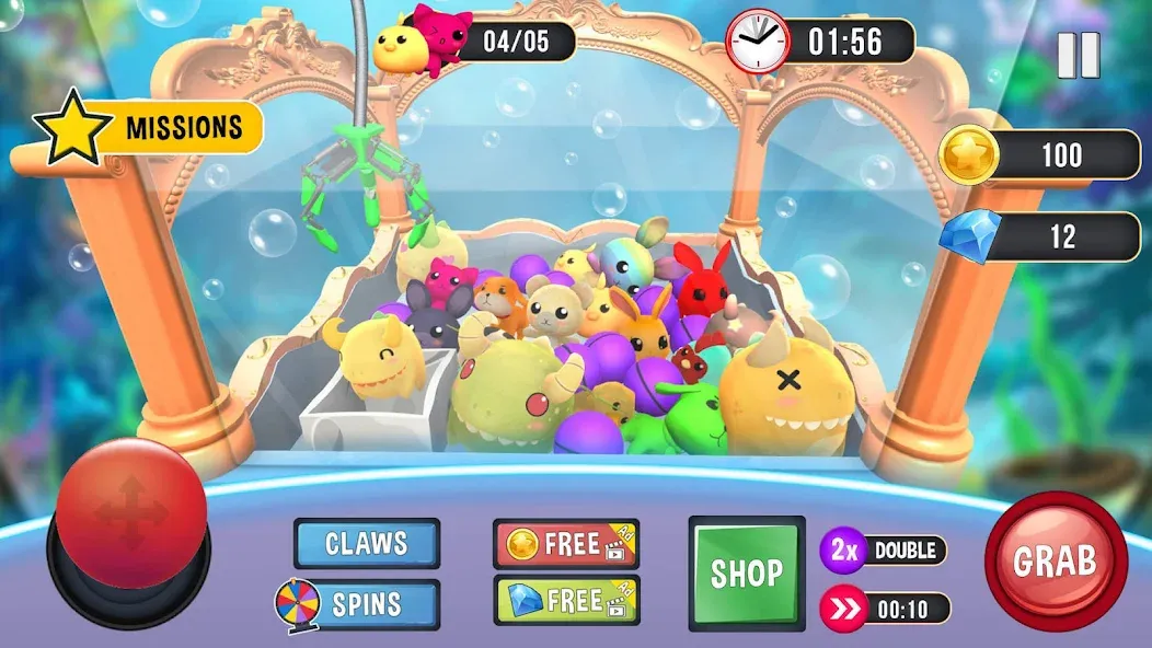 Claw Machine Games Crane Game (Клоу Машины Геймс Крейн Гейм)  [МОД Unlimited Money] Screenshot 2