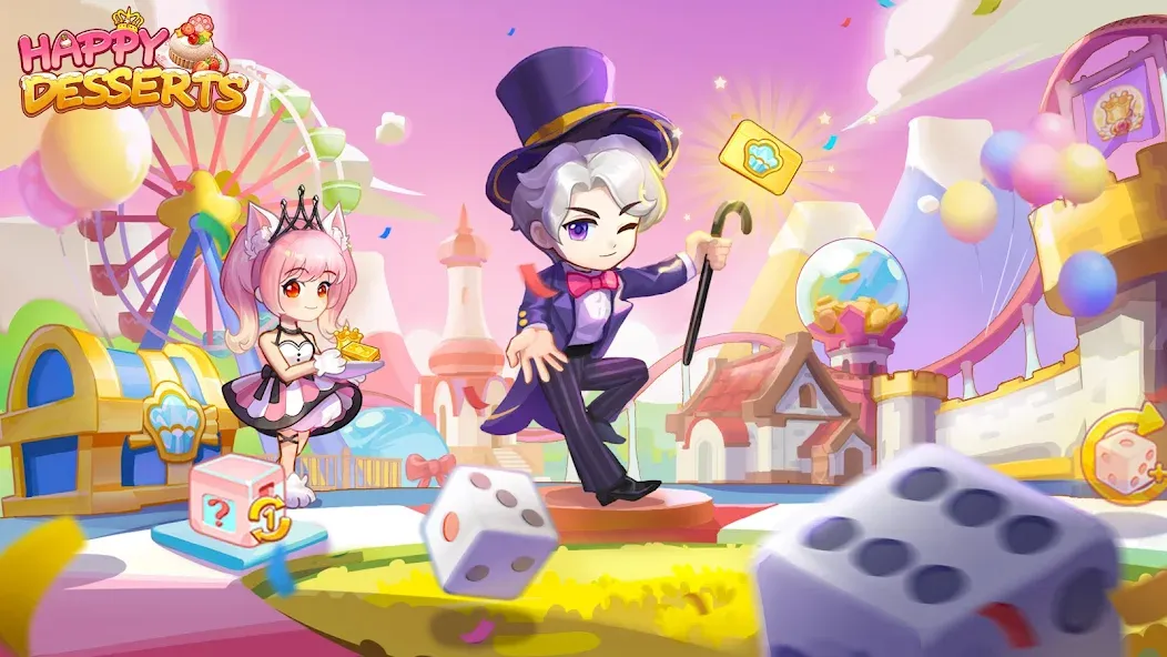 Happy Desserts！  [МОД Все открыто] Screenshot 1