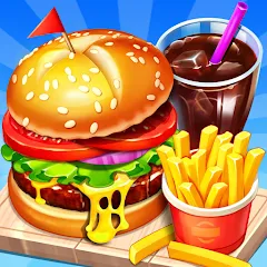 Взлом Cooking Restaurant Food Games  [МОД Много денег] - последняя версия apk на Андроид