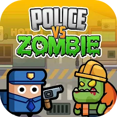 Скачать взломанную Police vs Zombie: Zombie City (Полиция против зомби)  [МОД Menu] - последняя версия apk на Андроид