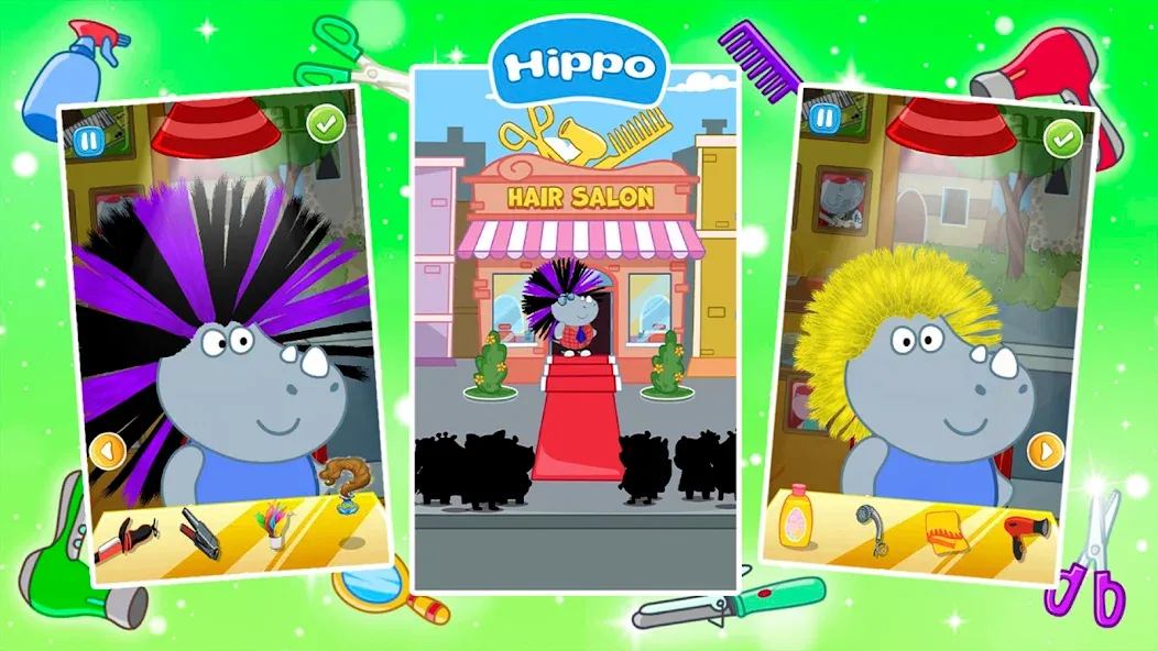 Hair Salon: Fashion Games  [МОД Много монет] Screenshot 3