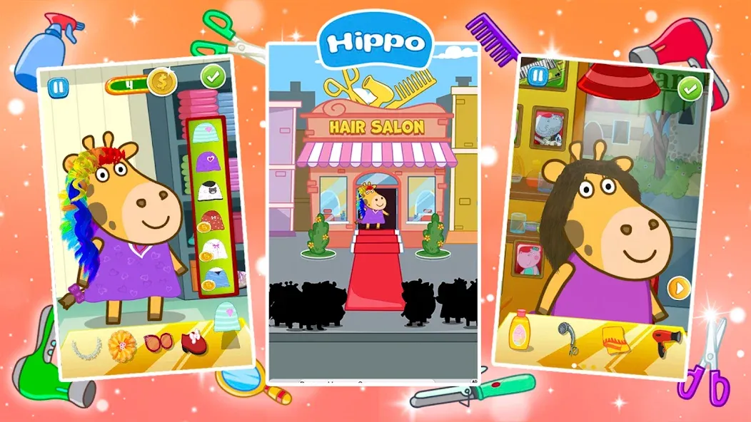 Hair Salon: Fashion Games  [МОД Много монет] Screenshot 5