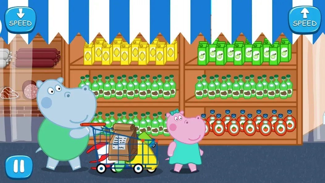 Kids Supermarket: Shopping  [МОД Unlimited Money] Screenshot 5