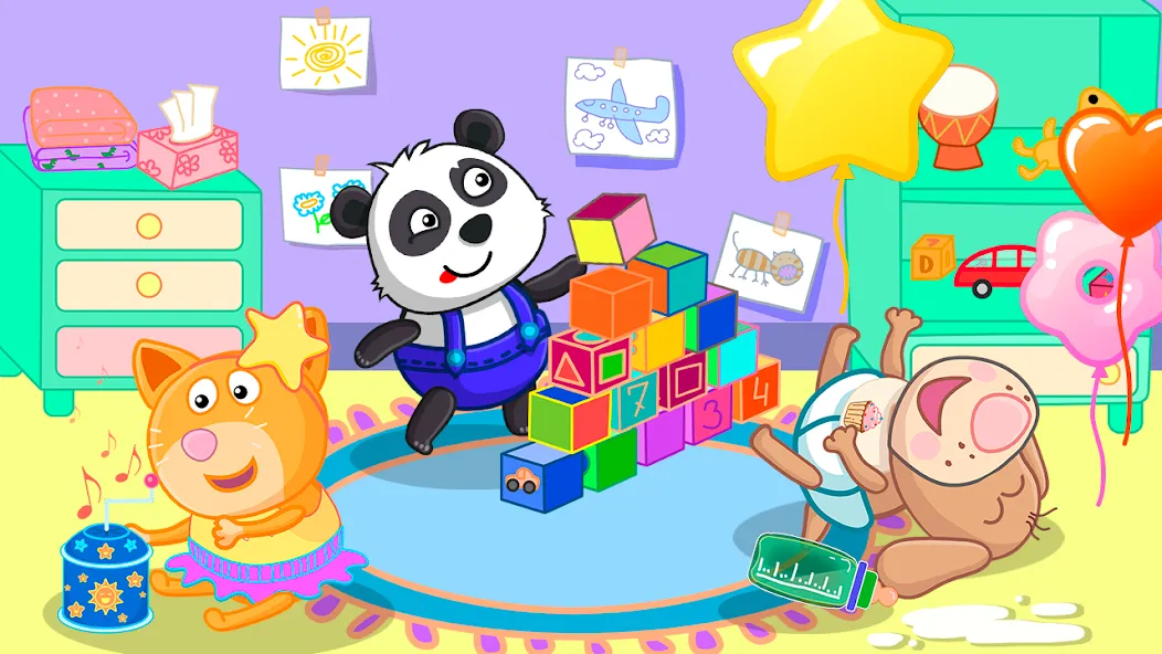 Baby Care Game  [МОД Все открыто] Screenshot 1