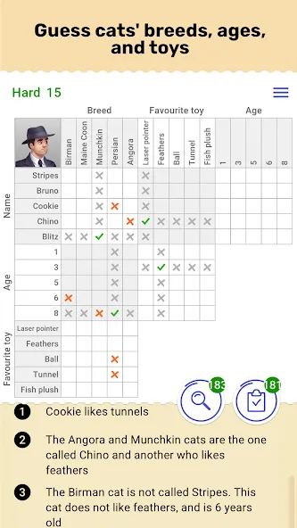 Cross Logic: Smart Puzzle Game (Кросс Лоджик)  [МОД Меню] Screenshot 5