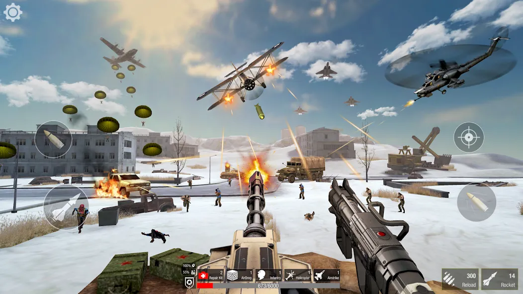 World War: Fight For Freedom (Всемирная война)  [МОД Unlimited Money] Screenshot 4