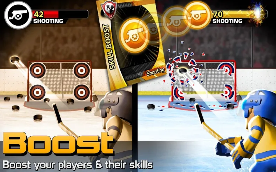 BIG WIN Hockey (БИГ ВИН Хоккей)  [МОД Бесконечные монеты] Screenshot 2