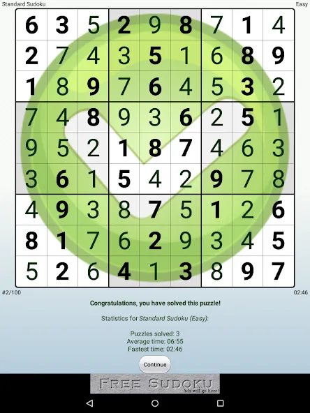 Droidoku - Andoku Puzzle (Дроидоку)  [МОД Много монет] Screenshot 3