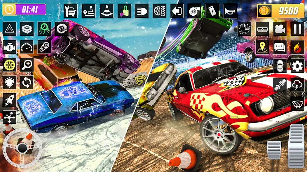 X Demolition Derby : Car Games  [МОД Все открыто] Screenshot 5